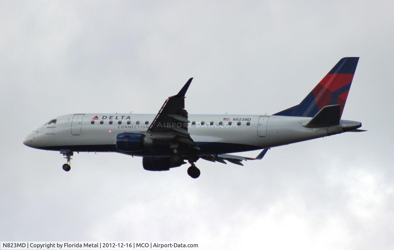 N823MD, 2005 Embraer 170SU (ERJ-170-100SU) C/N 17000044, Delta Connection E170