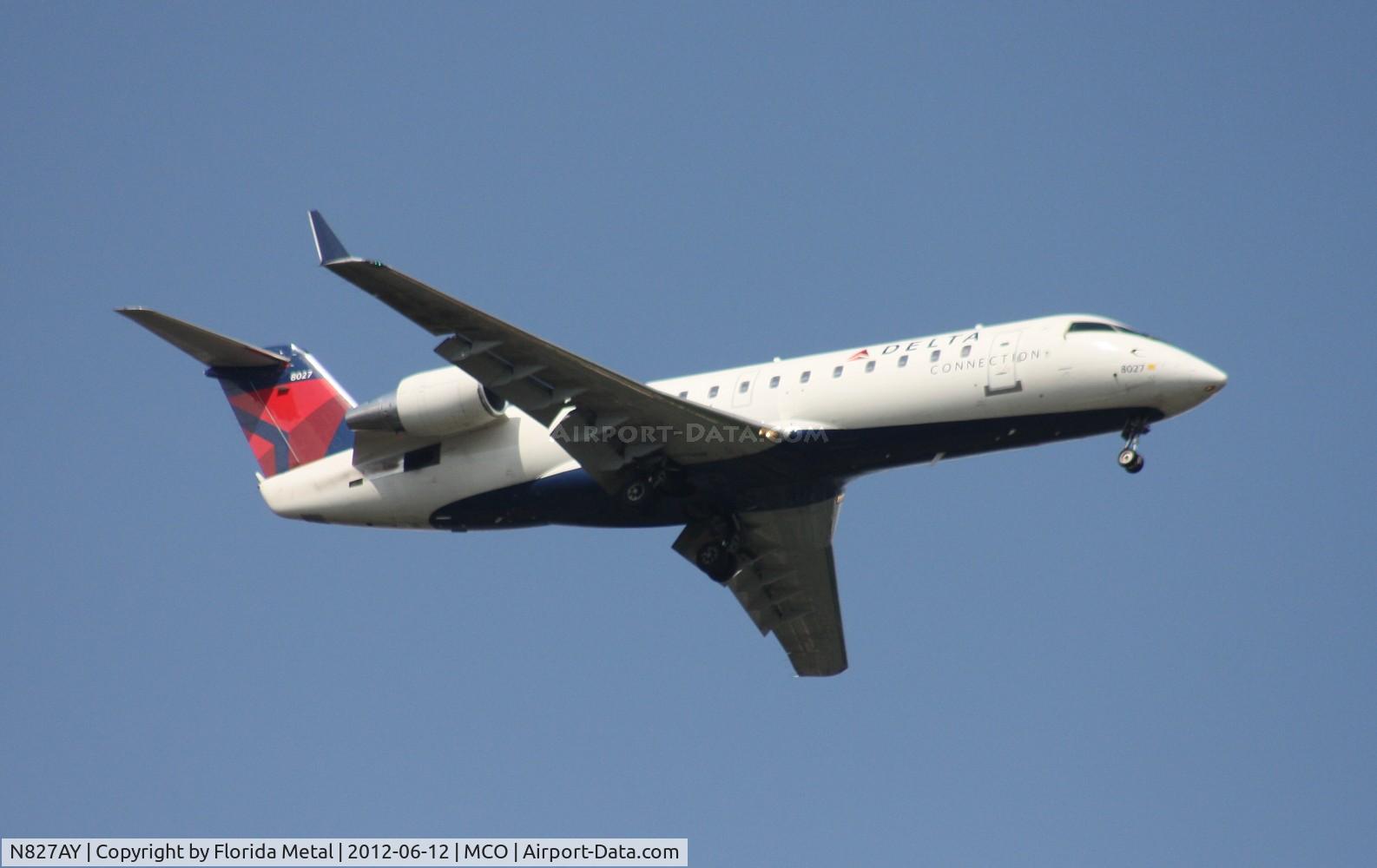 N827AY, 2005 Canadair CRJ-200LR (CL-600-2B19) C/N 8027, Delta Connection CRJ-200