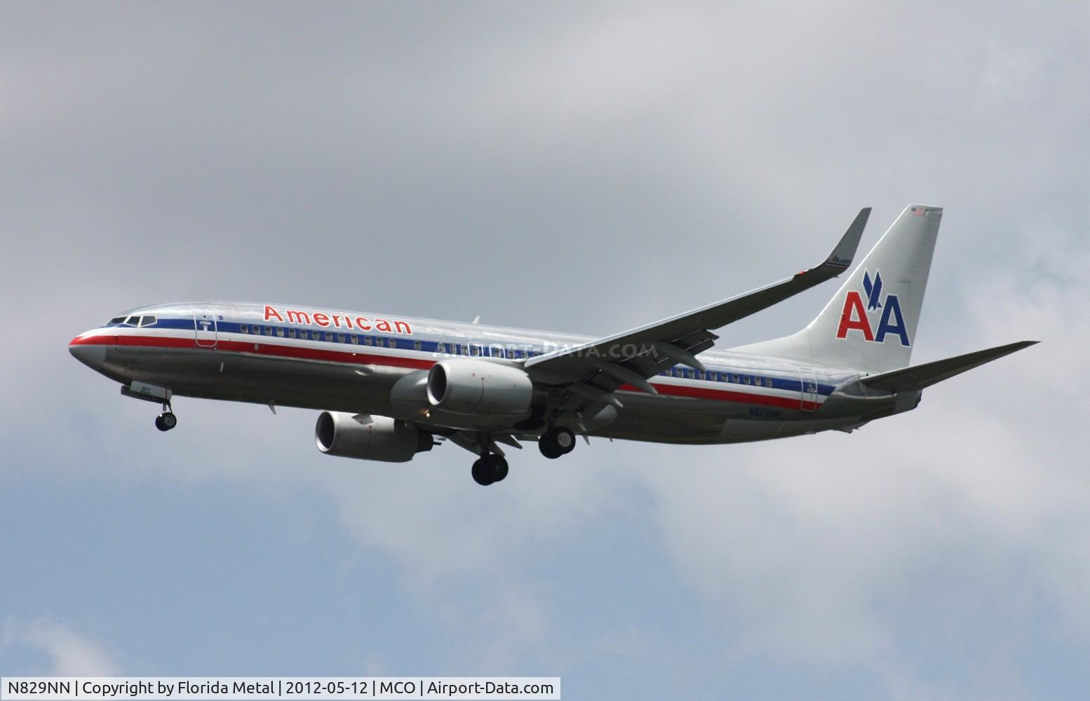 N829NN, 2010 Boeing 737-823 C/N 33210, American 737