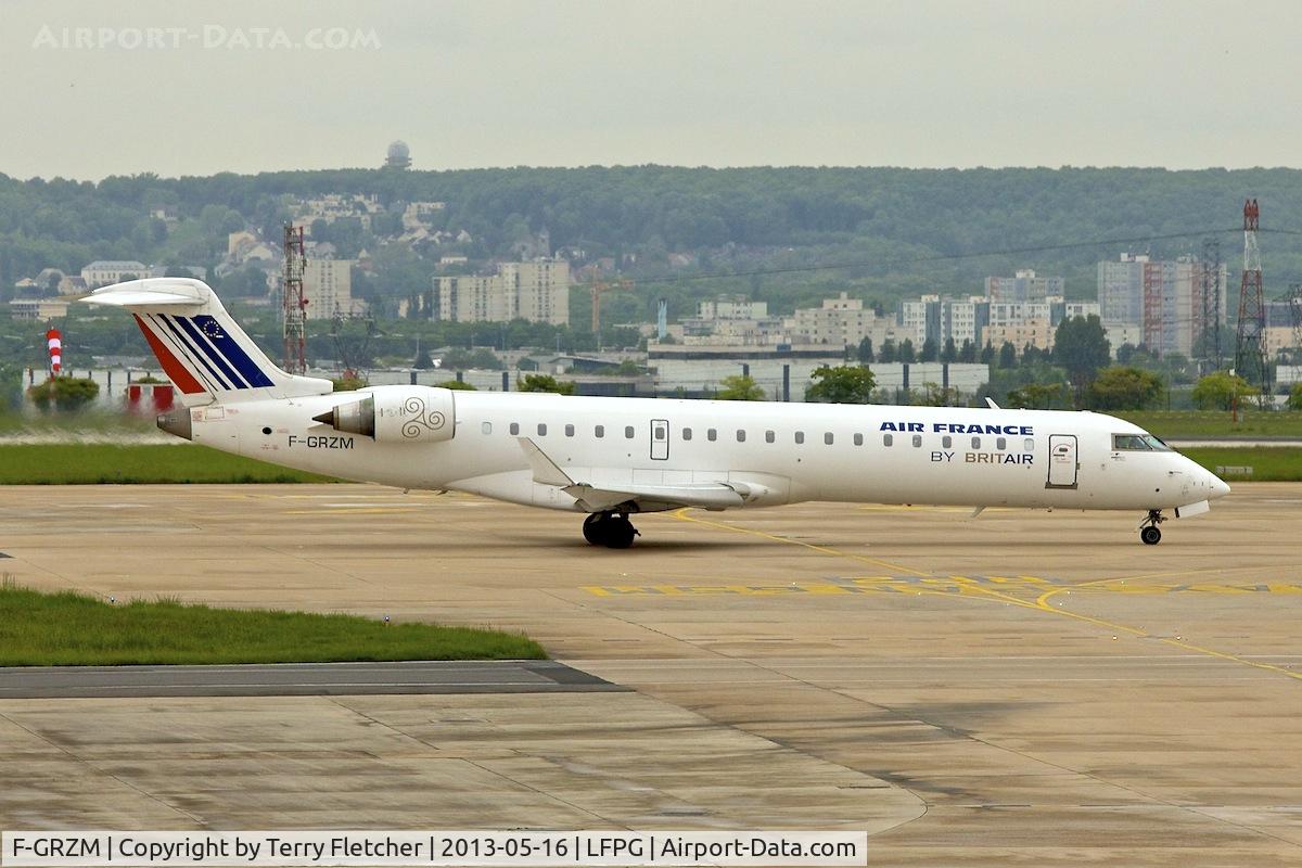 F-GRZM, Canadair CRJ-700 (CL-600-2C10) Regional Jet C/N 10263, Bombardier CRJ-700, c/n: 10263 at CDG