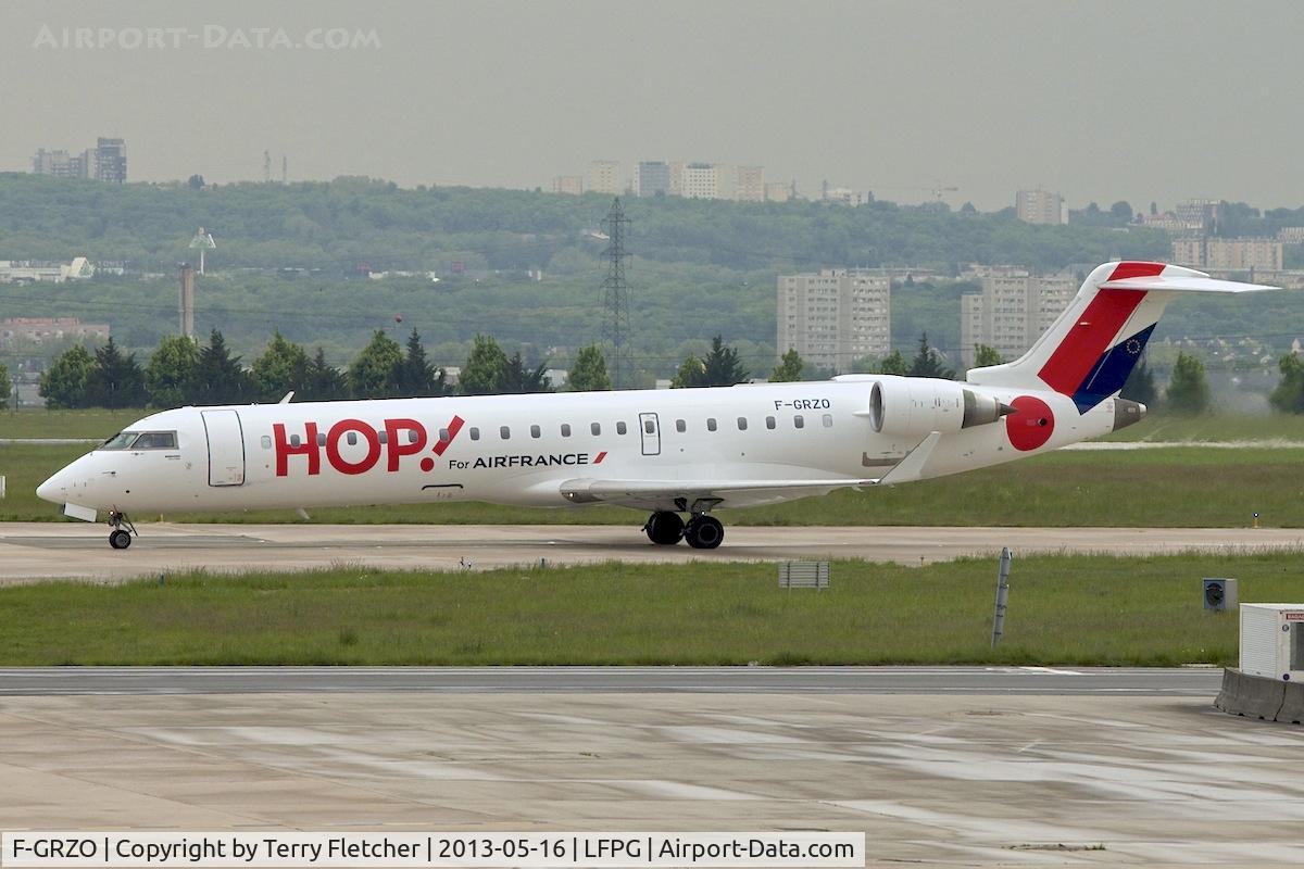 F-GRZO, 2007 Canadair CRJ-700 (CL-600-2C10) Regional Jet C/N 10265, HOP 's 2007 Canadair CL-600-2C10 Regional Jet CRJ-700, c/n: 10265