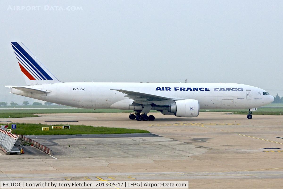 F-GUOC, 2009 Boeing 777-F28 C/N 32966, Air France CARGO 's 1994 Boeing 777-F28, c/n: 32966