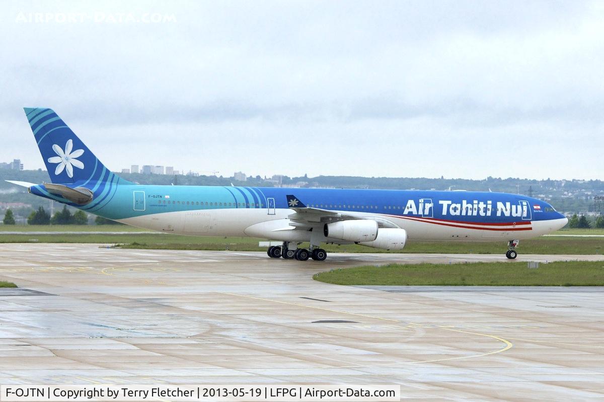 F-OJTN, 2001 Airbus A340-313 C/N 395, Air Tahiti Airbus A340-313, c/n: 395