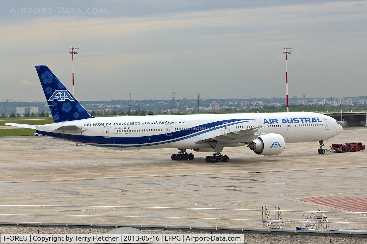 F-OREU, 2010 Boeing 777-39M/ER C/N 37434, Air Austral's 2010 Boeing 777-39MER, c/n: 37434