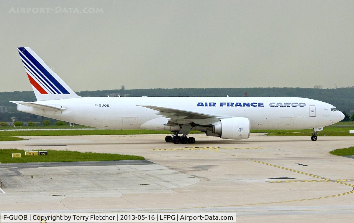 F-GUOB, 2008 Boeing 777-F28 C/N 32965, Air France Cargo 2008 Boeing 777-328F, c/n: 32965