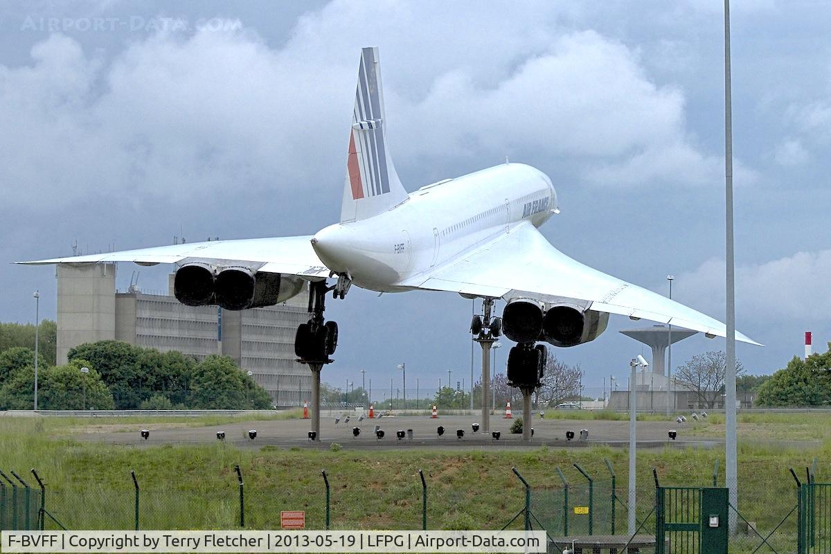 F-BVFF, 1978 Aerospatiale-BAC Concorde 101 C/N 15, Preserved Air France 1978 Aerospatiale-BAC Concorde 101, c/n: 15