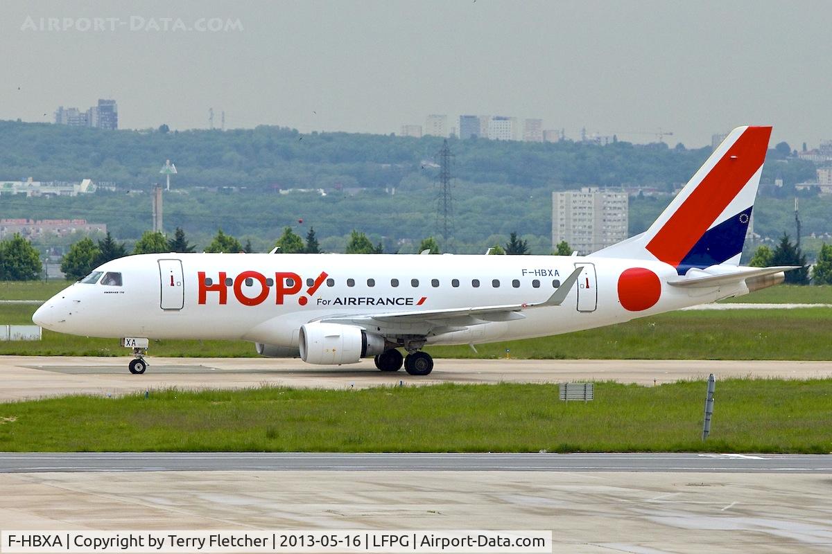 F-HBXA, 2008 Embraer 170LR (ERJ-170-100LR) C/N 17000237, HOP , 2008 Embraer ERJ-170-100LR 170LR, c/n: 17000237