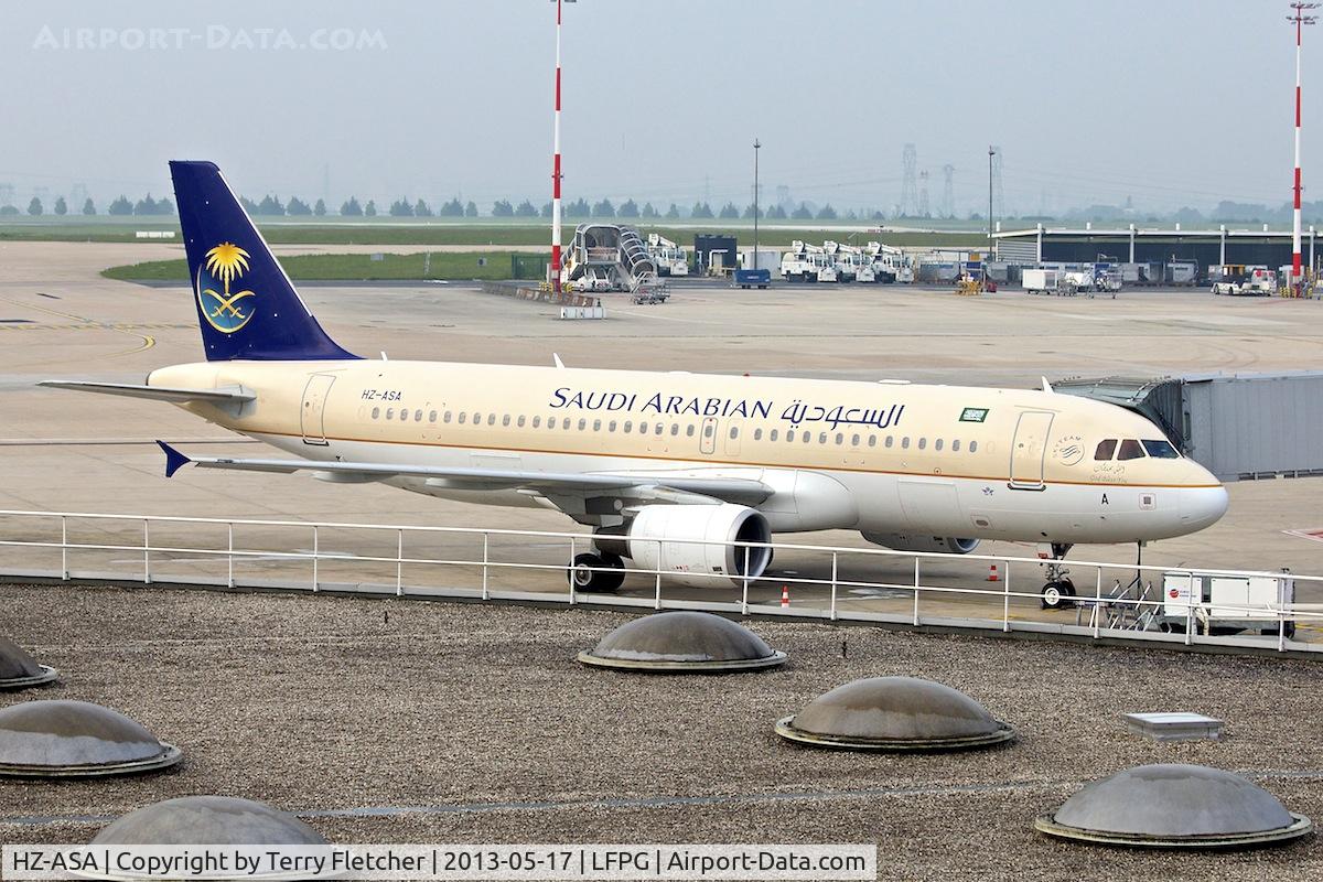 HZ-ASA, 2009 Airbus A320-214 C/N 4081, 2009 Airbus A320-214, c/n: 4081 at Paris CDG