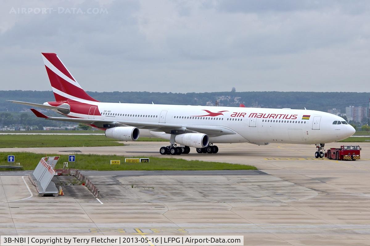 3B-NBI, 2006 Airbus A340-313X C/N 793, Air Mauritius 3B-NBI (Le Flamboyant), 2006 Airbus A340-313X, c/n: 793