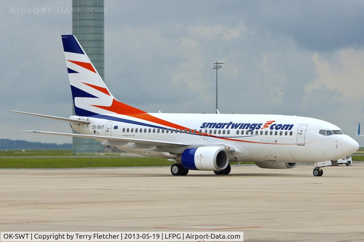 OK-SWT, 2003 Boeing 737-7Q8 C/N 29346, Smart Wings' 2003 Boeing 737-7Q8, c/n: 29346