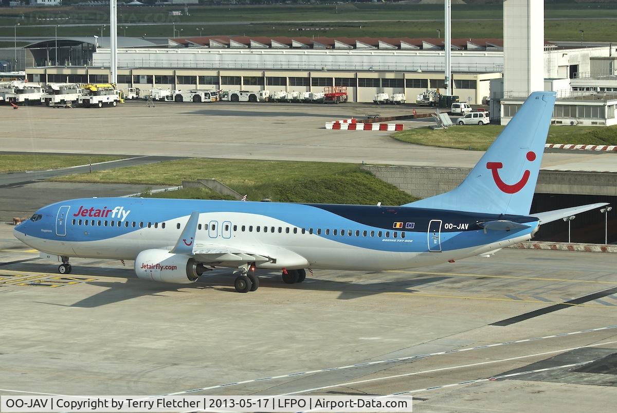 OO-JAV, 2013 Boeing 737-8K5 C/N 40943, JetairFly's new 2013 Boeing B737-8K5, c/n: 40943 at Paris Orly