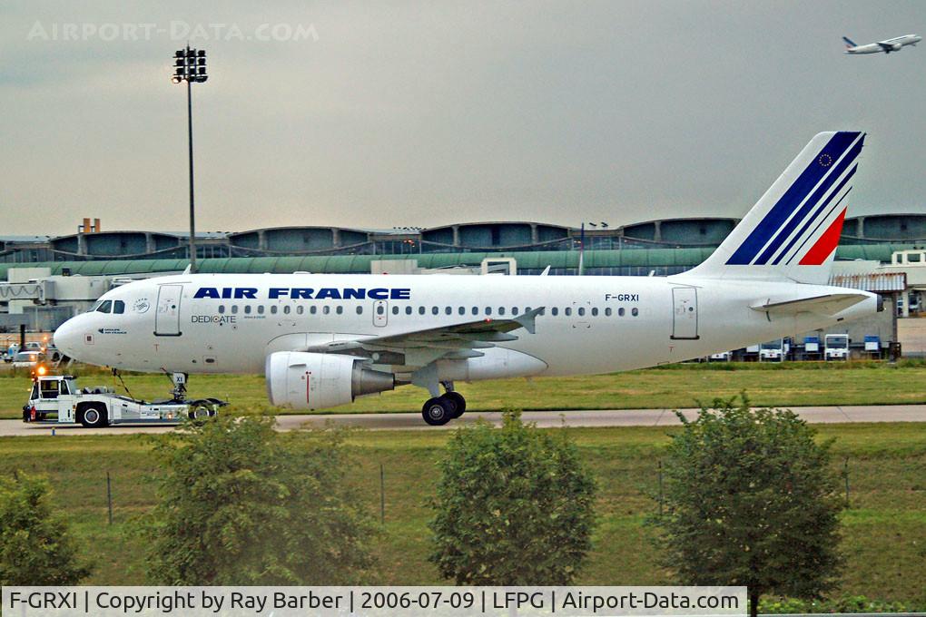 F-GRXI, 2004 Airbus A319-115LR C/N 2279, Airbus A319-115LR [2279] (Air France) Paris-Charles De Gaulle~F 09/07/2006