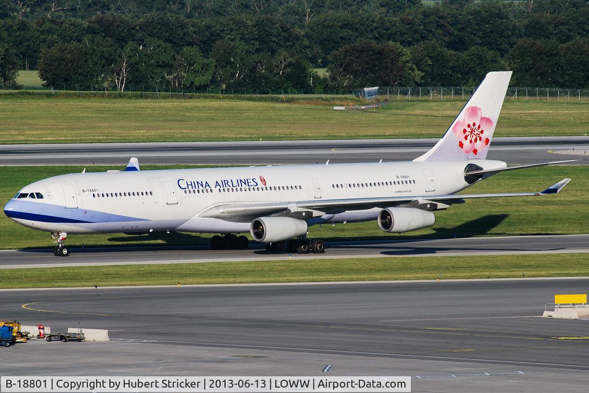 B-18801, 2001 Airbus A340-313 C/N 402, Vienna