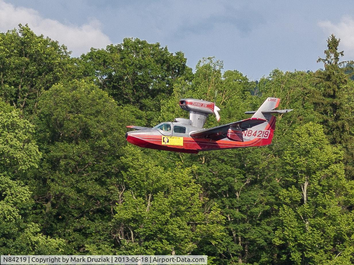 N84219, 1989 Aerofab Inc LA-270 Turbo Renegade C/N 88, N84219 Takeoff Tully Lake (more photos available)