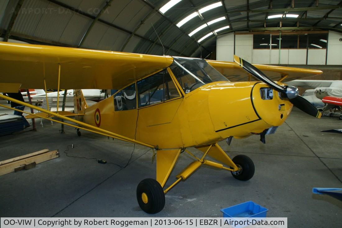 OO-VIW, Piper L-18C Super Cub (PA-18-95) C/N 18-1544, BAHA visit.