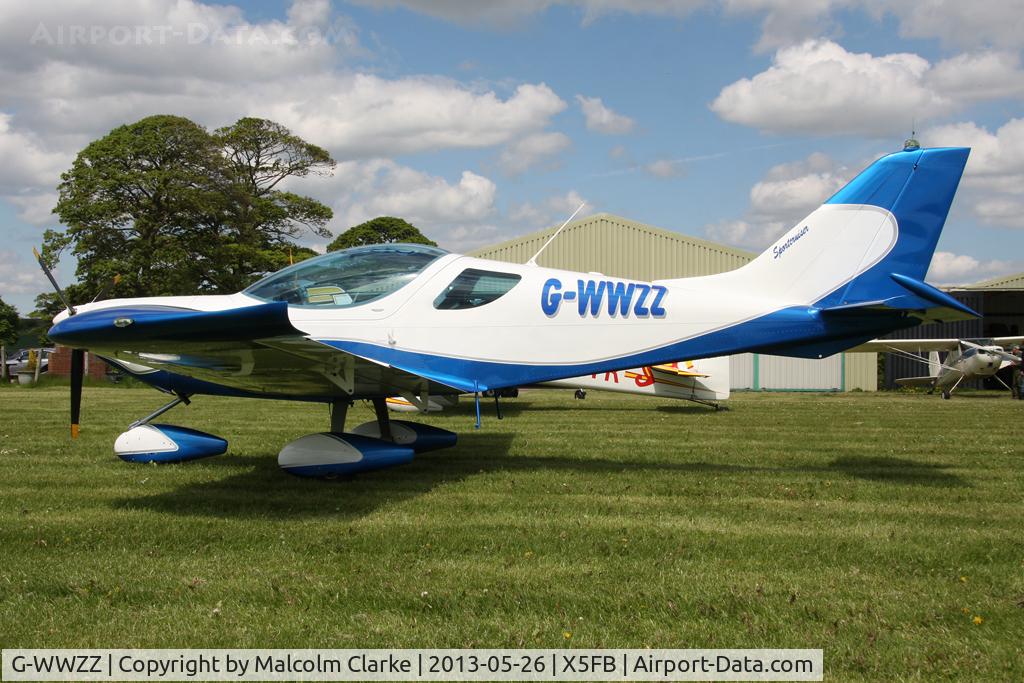 G-WWZZ, 2009 CZAW SportCruiser C/N LAA 338-14877, CZAW Sportcruiser, Fishburn Airfield, May 2013.