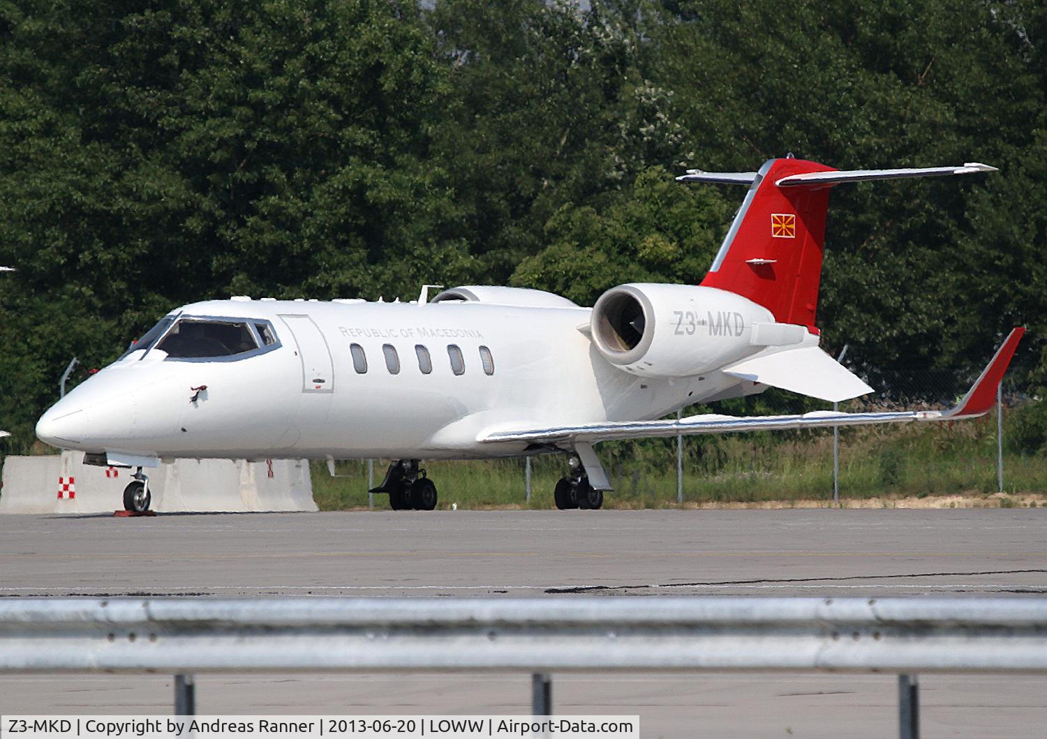 Z3-MKD, Learjet 60 C/N 60-279, Macedonia Government Learjet 60