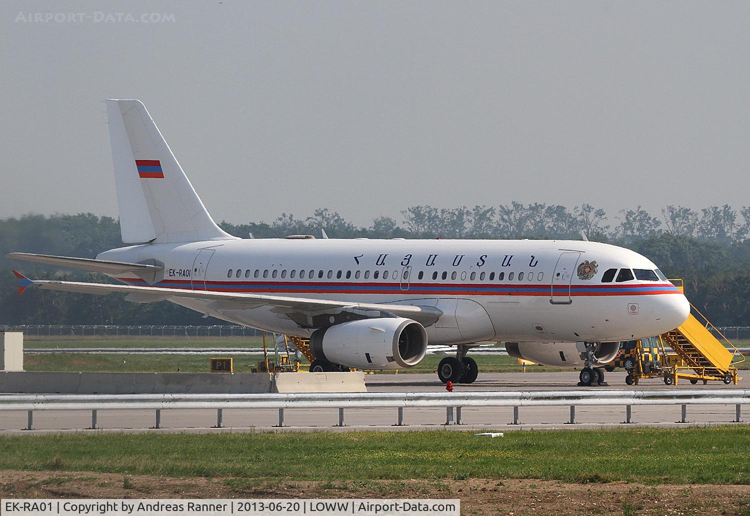 EK-RA01, 1998 Airbus A319-132 C/N 0913, Armenia Government Airbus A319