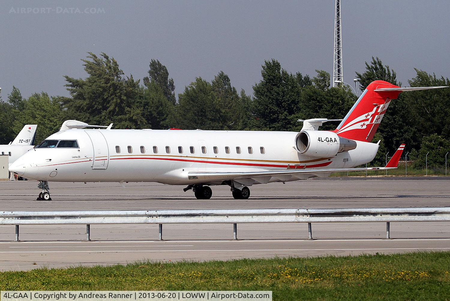 4L-GAA, 2006 Bombardier CRJ-200ER (CL-600-2B19) C/N 8046, Georgian Airways Challenger 850