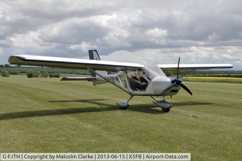G-FJTH, 2003 Aeroprakt A-22 Foxbat C/N PFA 317-13928, Aeroprakt A-22 Foxbat. A Fly UK 2013 team member's aircraft at Fishburn Airfield, June 2013.