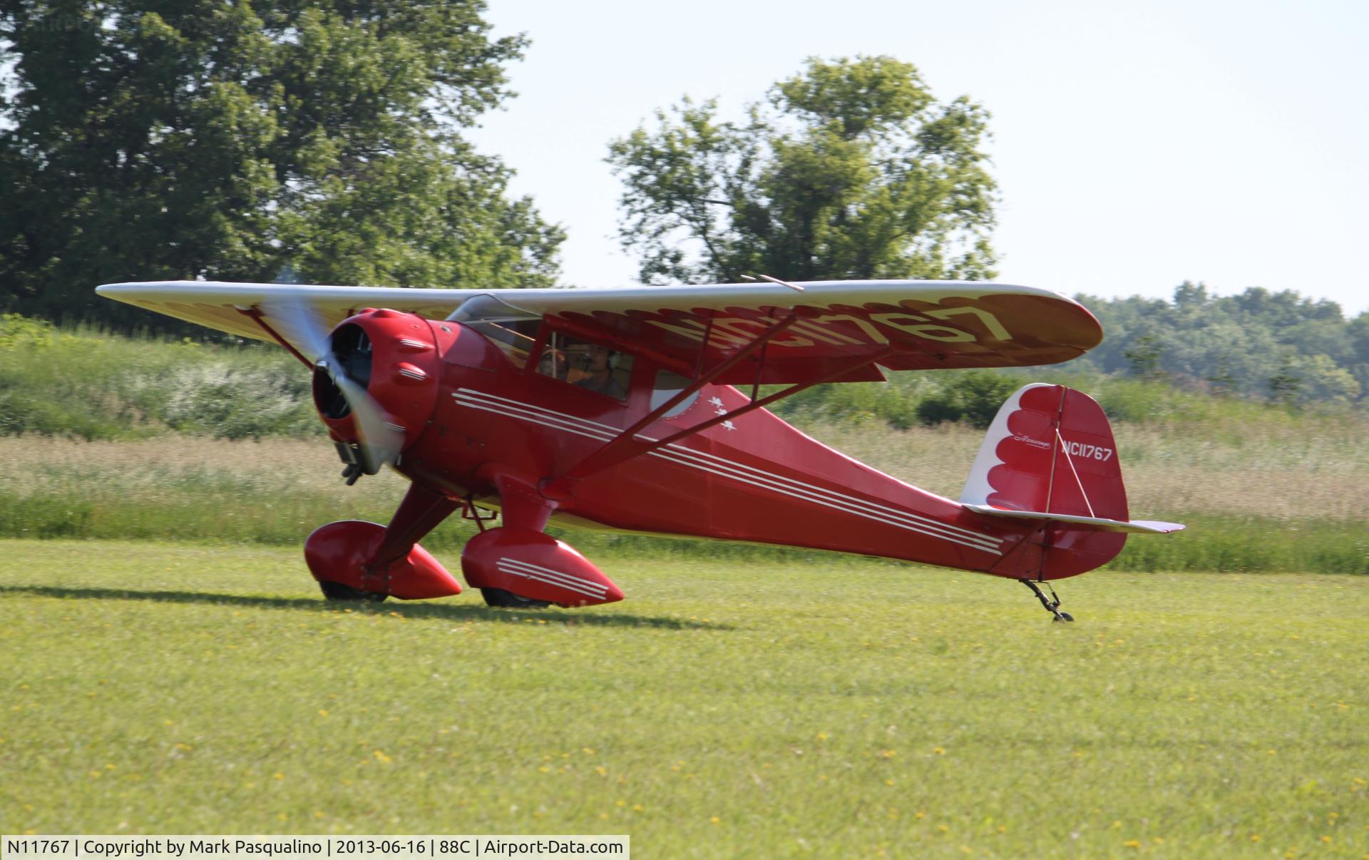 N11767, 1935 Monocoupe 90A C/N A696, Monocoupe 90A