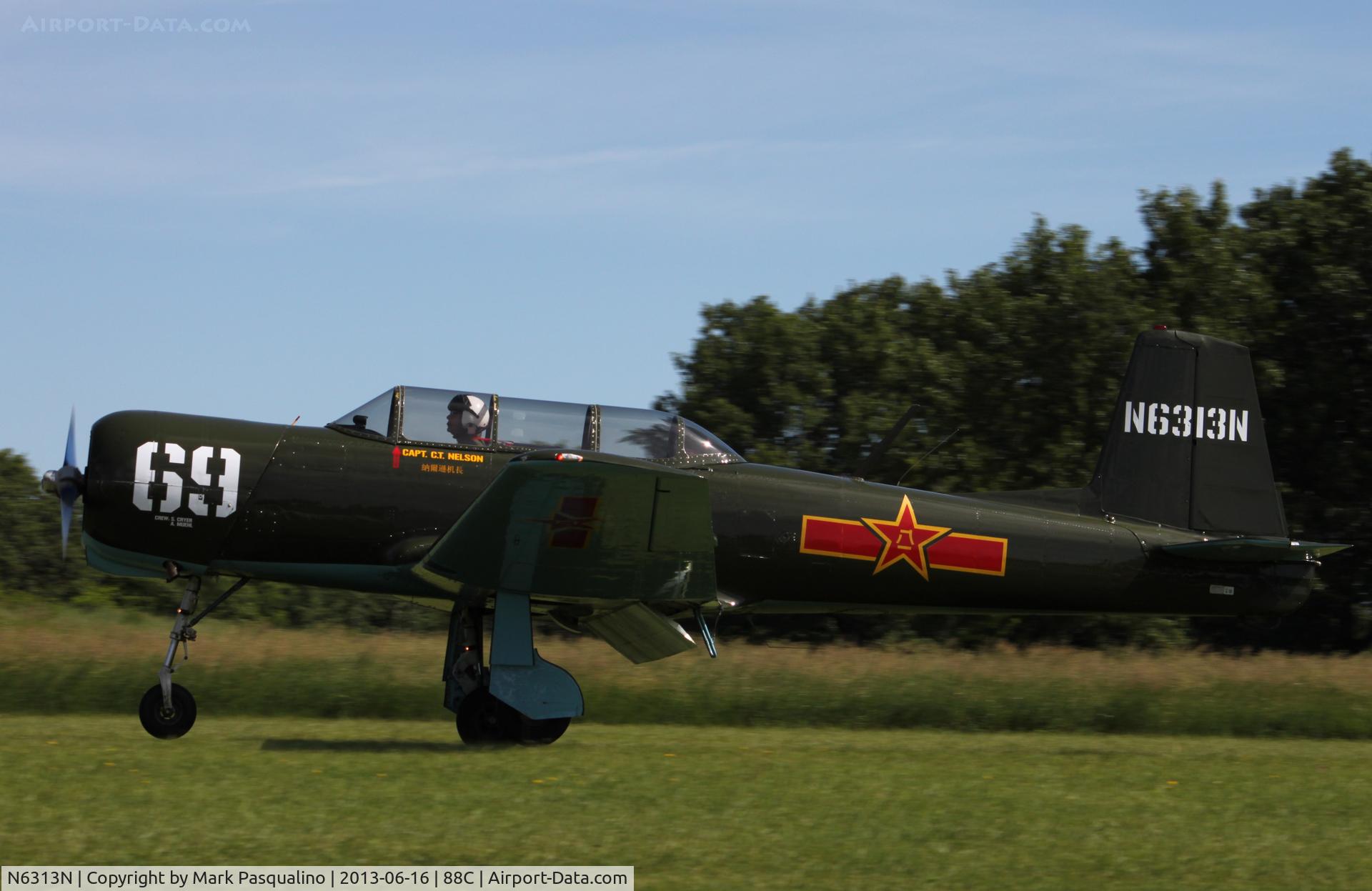 N6313N, 1979 Nanchang CJ-6A C/N 3532022, Nanchang CJ-6A