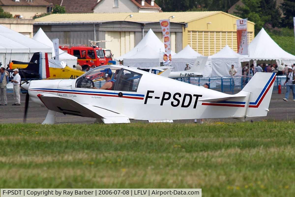 F-PSDT, Jodel D-20 C/N 14, Jodel D.20 Jubile [14] Vichy~F 08/07/2006