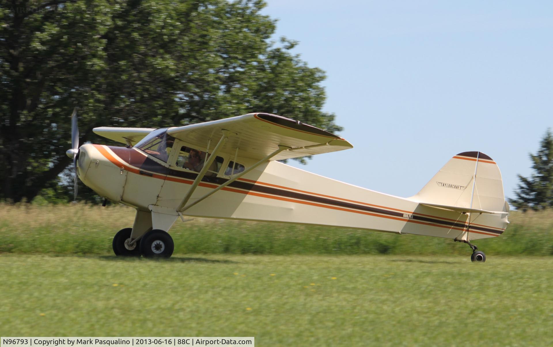 N96793, 1946 Taylorcraft BC12-D C/N 9093, Taylorcraft BC12-D