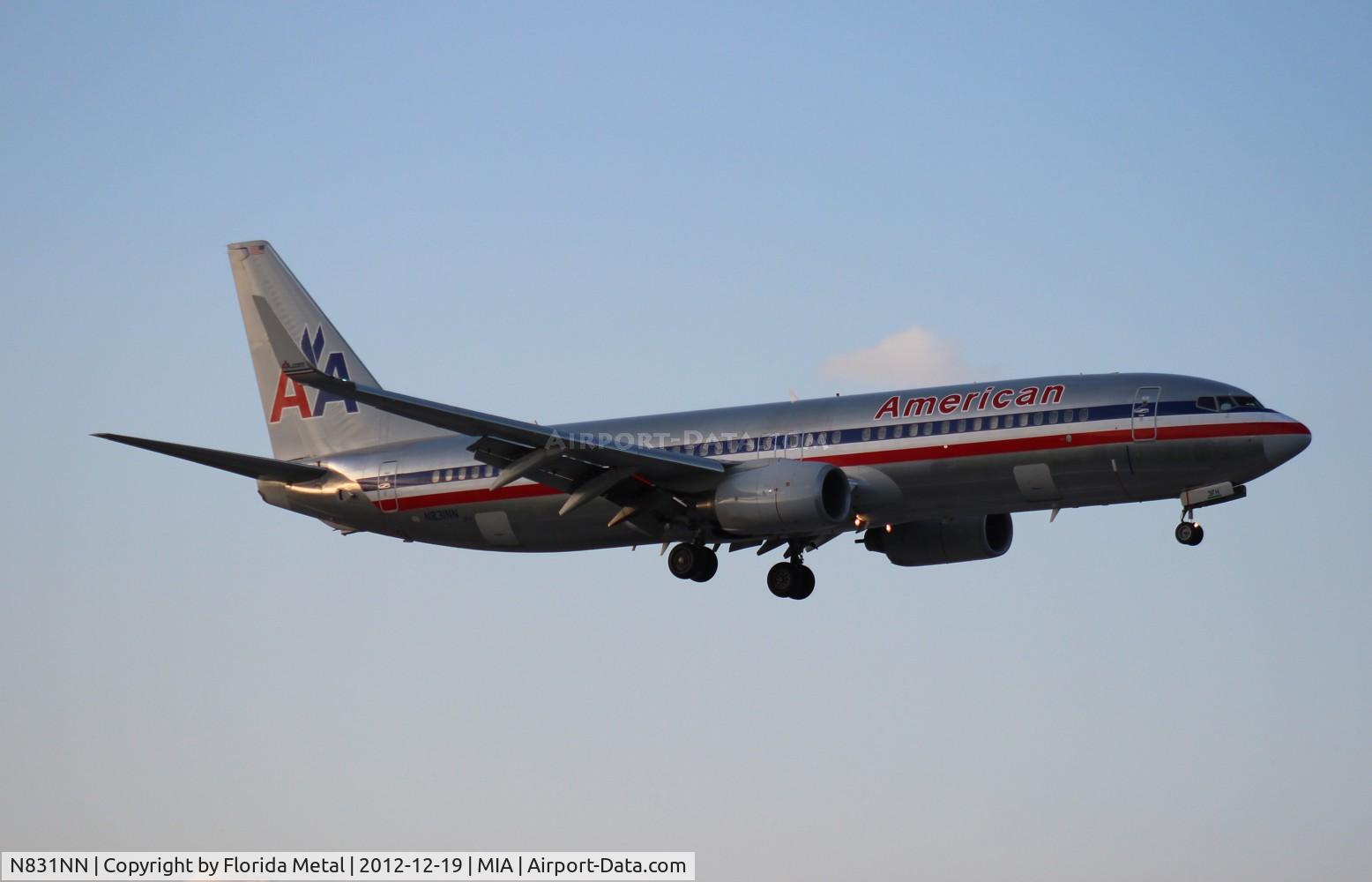 N831NN, 2010 Boeing 737-823 C/N 33211, American 737-800