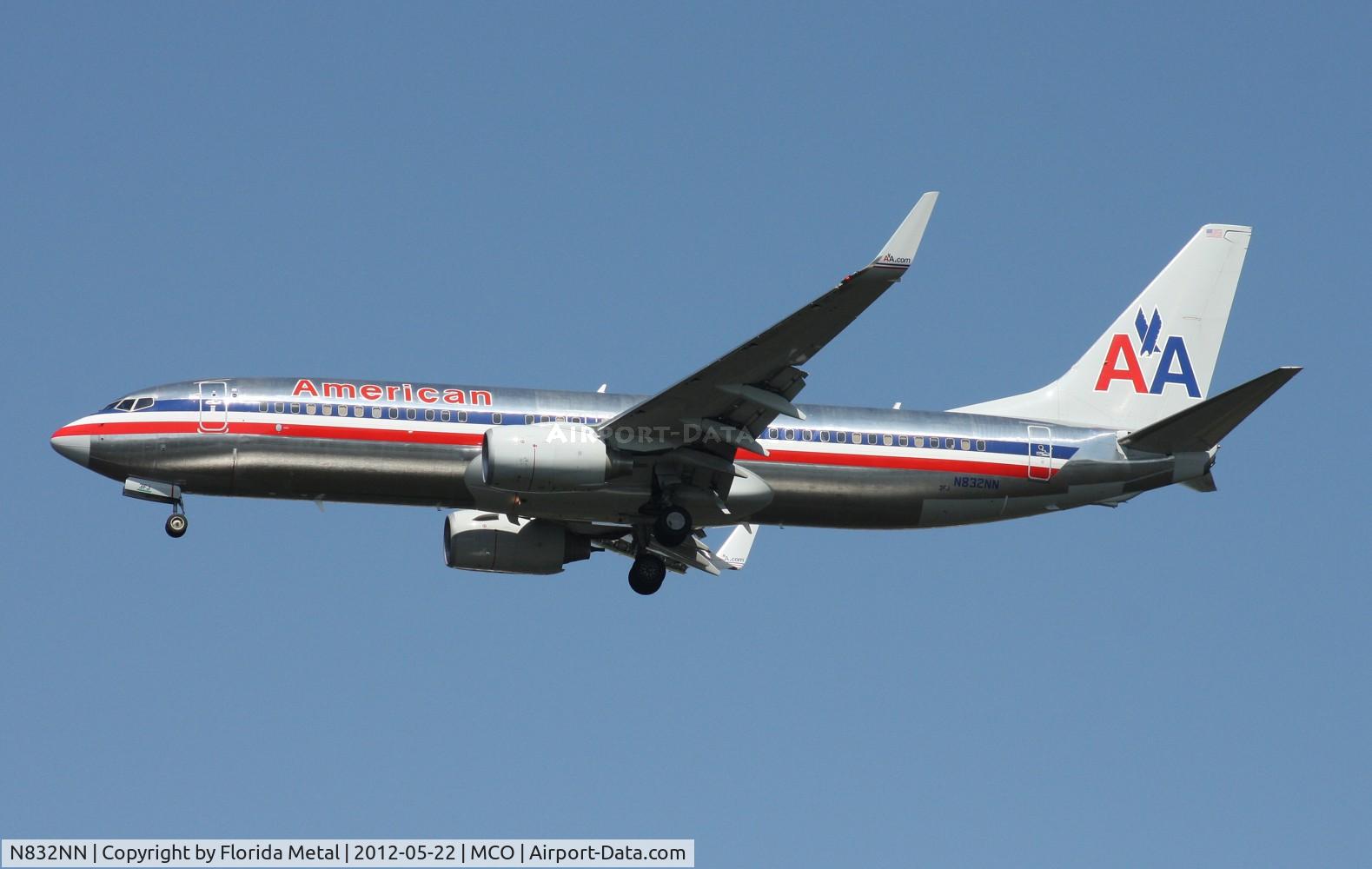 N832NN, 2010 Boeing 737-823 C/N 33521, American 737-800