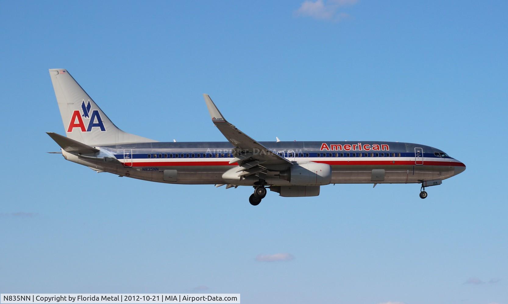 N835NN, 2010 Boeing 737-823 C/N 29577, American 737-800