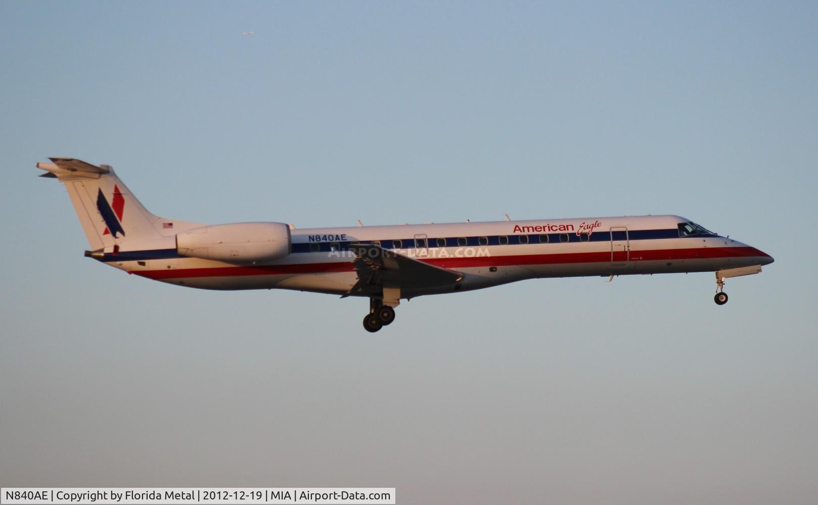 N840AE, 2002 Embraer ERJ-140LR (EMB-135KL) C/N 145656, Eagle ERJ-140