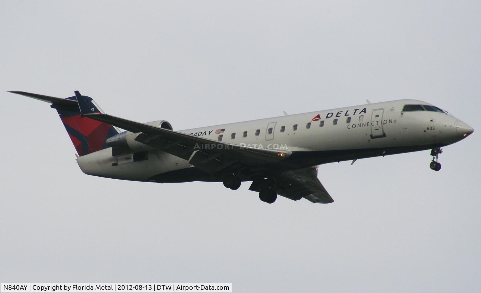 N840AY, 2005 Bombardier CRJ-200 (CL-600-2B19) C/N 8040, Delta Connection CRJ-200