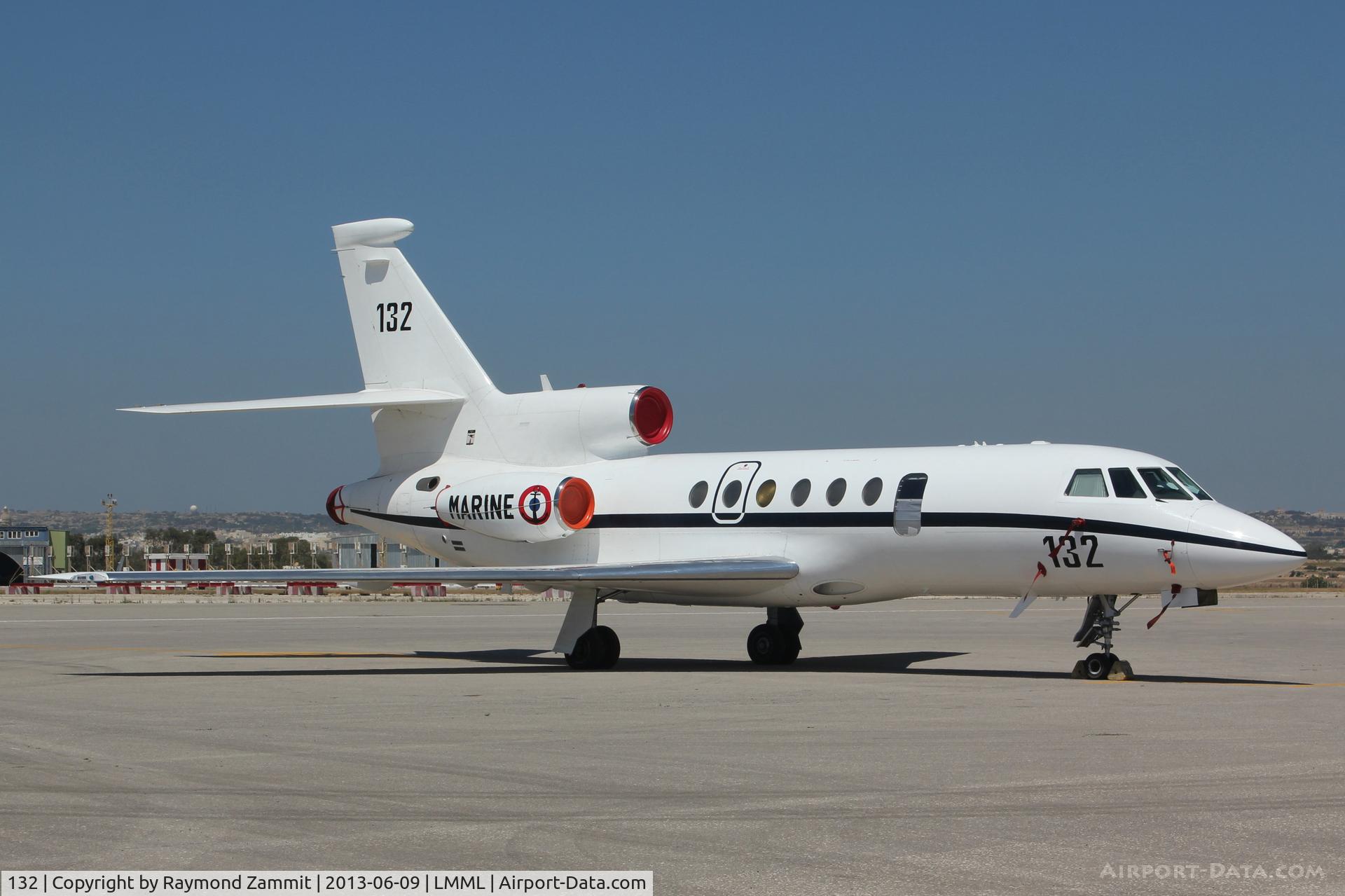 132, 1983 Dassault Falcon 50 Surmar C/N 132, DA50 132 French Navy.