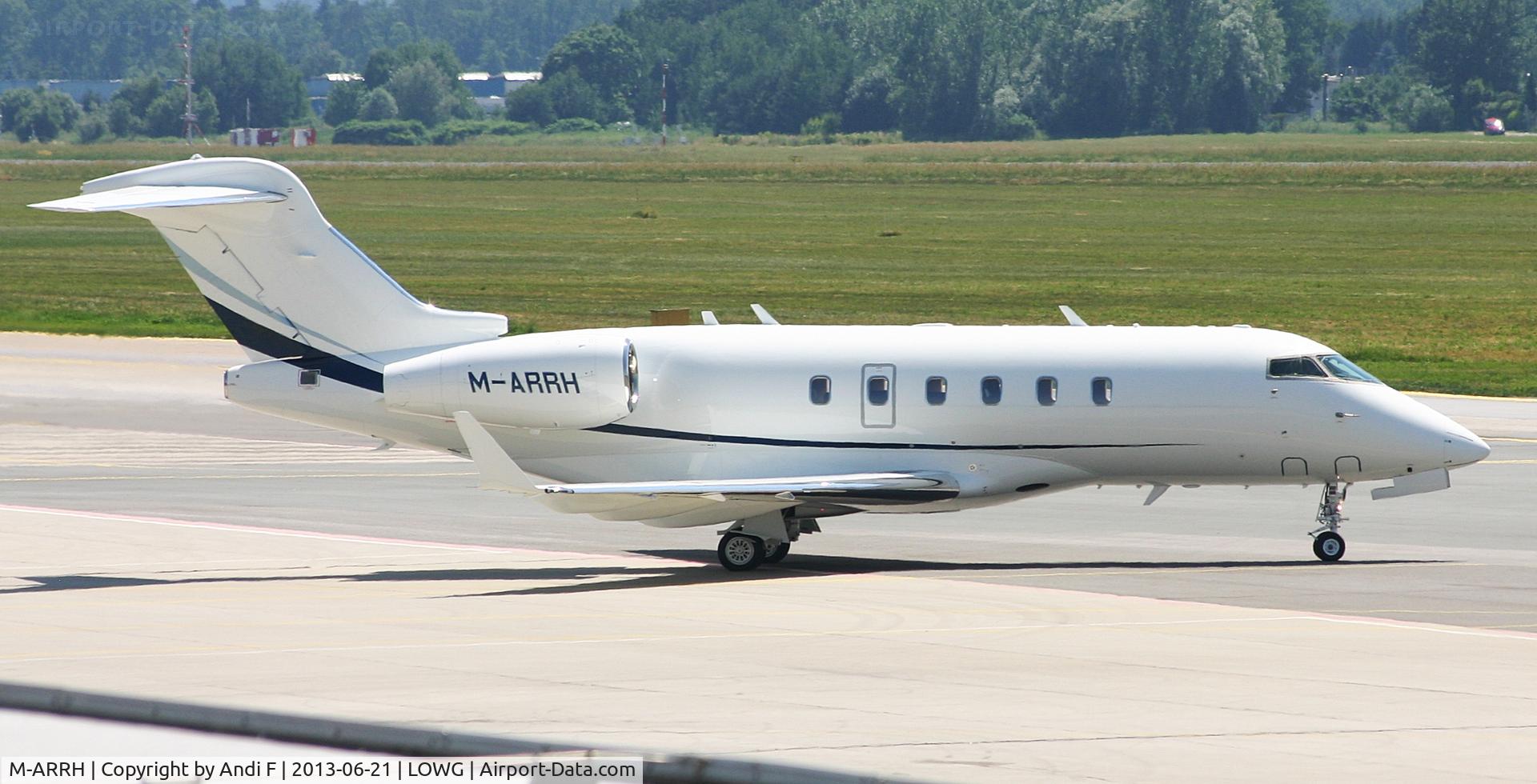M-ARRH, 2013 Bombardier Challenger 300 (BD-100-1A10) C/N 20400, Privat Bombardier BD100-1A10 Challenger 300
