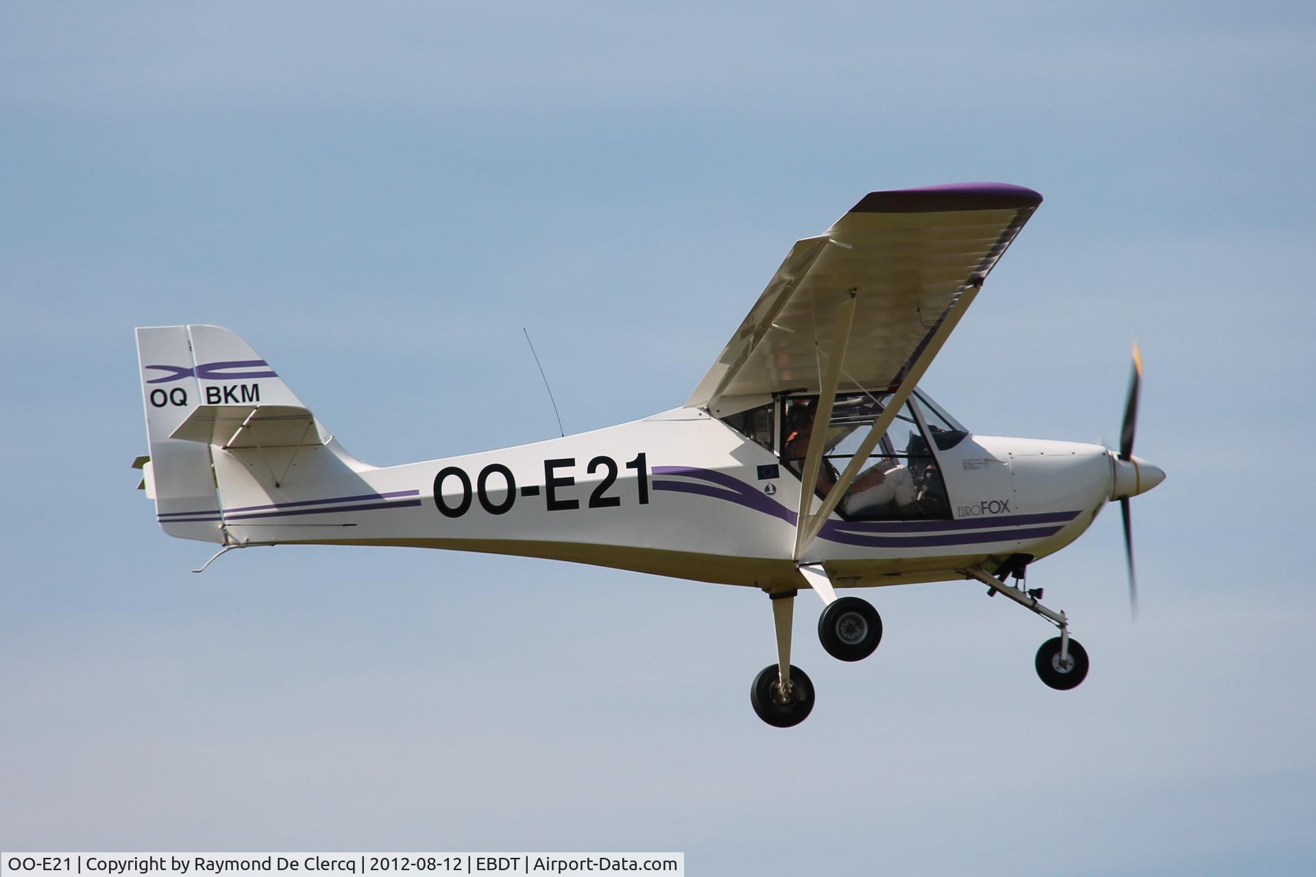 OO-E21, 2002 Aeropro Eurofox C/N 12402, Schaffen  12-8-12