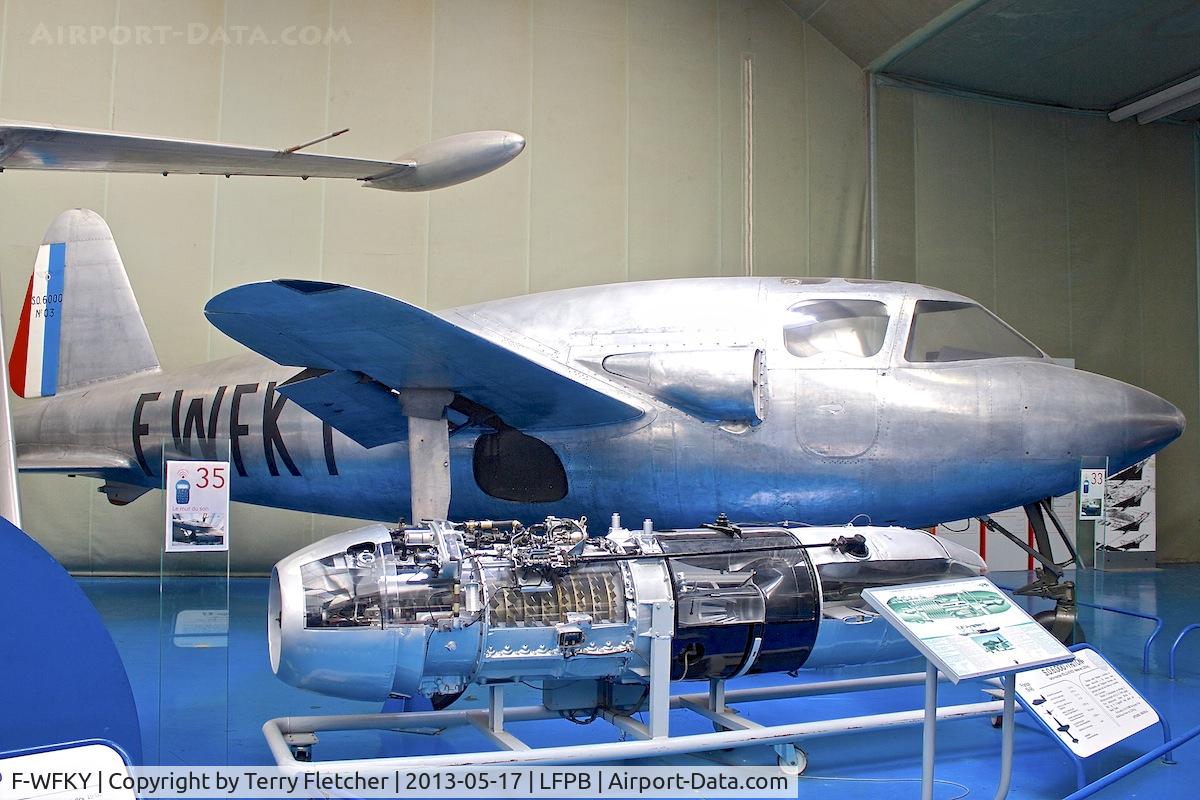 F-WFKY, SNCASO SO.6000 Triton C/N 03, Exhibited at The Air & Space Museum at Le Bourget , Paris, France