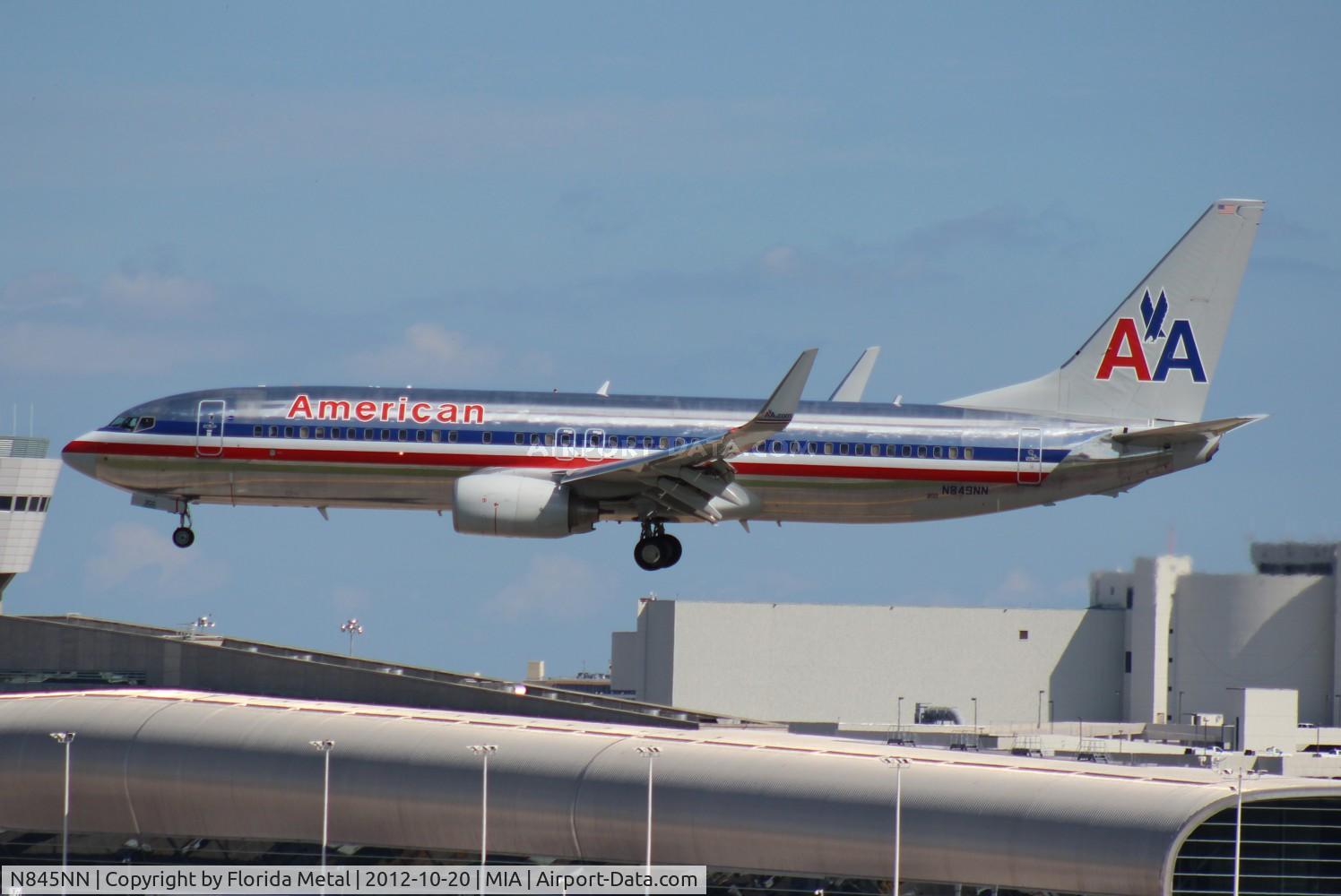 N845NN, 2010 Boeing 737-823 C/N 40579, American 737-800