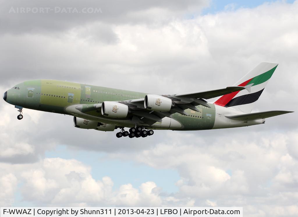 F-WWAZ, 2013 Airbus A380-861 C/N 0127, C/n 0127 - For Emirates as A6-EEJ