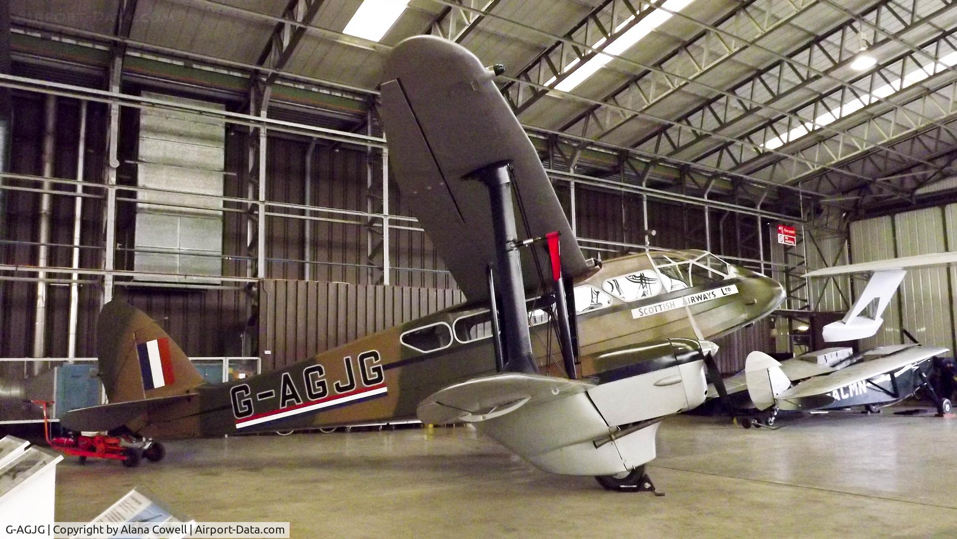 G-AGJG, 1941 De Havilland DH-89A Dominie/Dragon Rapide C/N 6517, G-AGJG at IWM Duxford