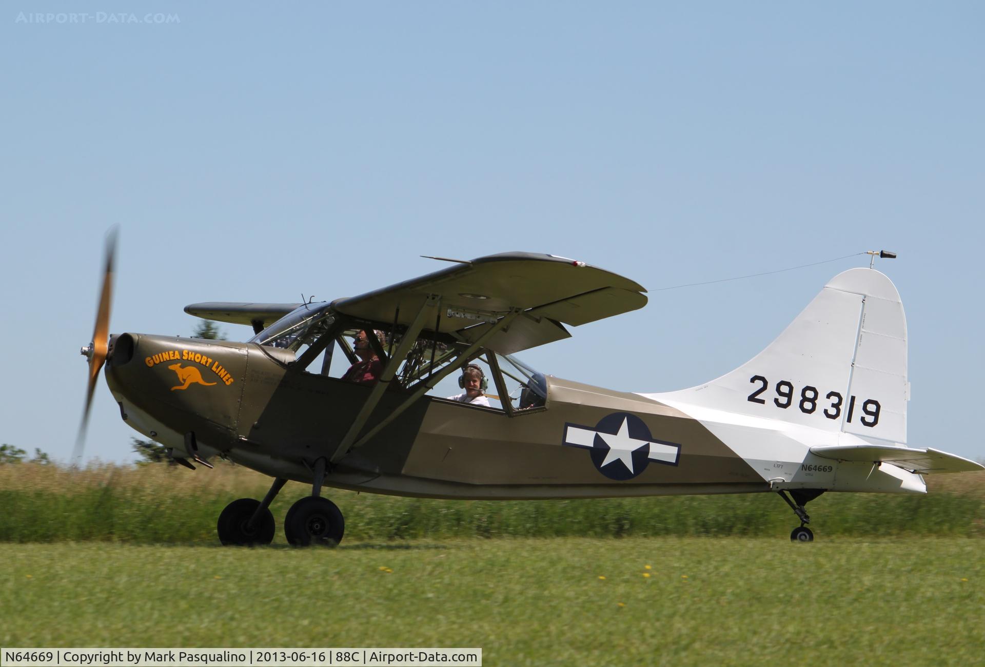 N64669, Stinson L-5 Sentinel C/N 76560, Stinson L-5