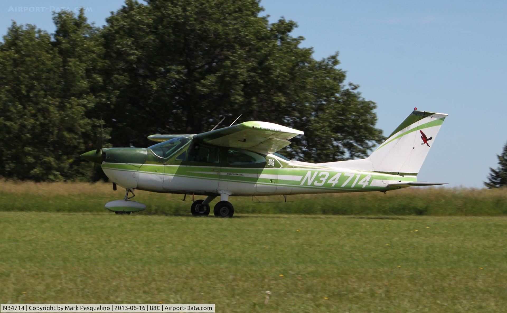N34714, 1973 Cessna 177B Cardinal C/N 17701952, Cessna 177B