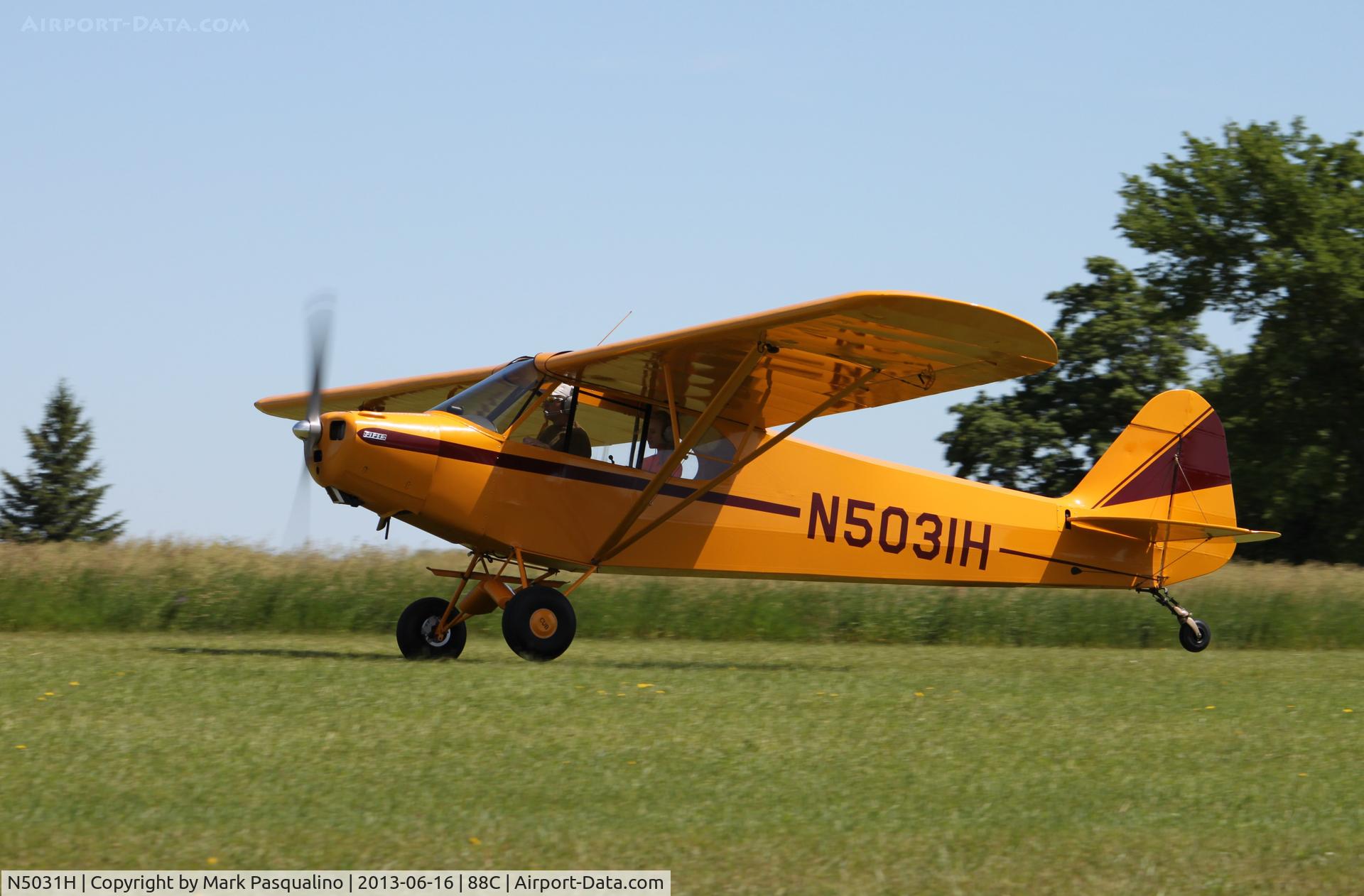 N5031H, 1949 Piper PA-11 Cub Special C/N 11-911, Piper PA-11