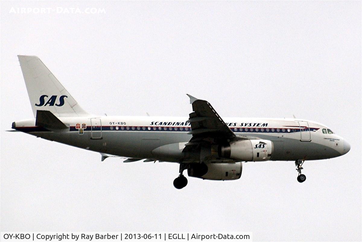 OY-KBO, 2006 Airbus A319-131 C/N 2850, Airbus A319-131 [2850] (SAS Scandinavian Airlines) Home~G 11/06/2013