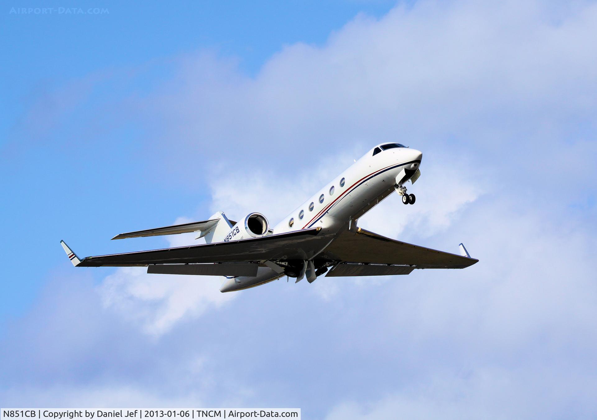 N851CB, 2008 Gulfstream Aerospace GIV-X (G450) C/N 4132, N851CB
