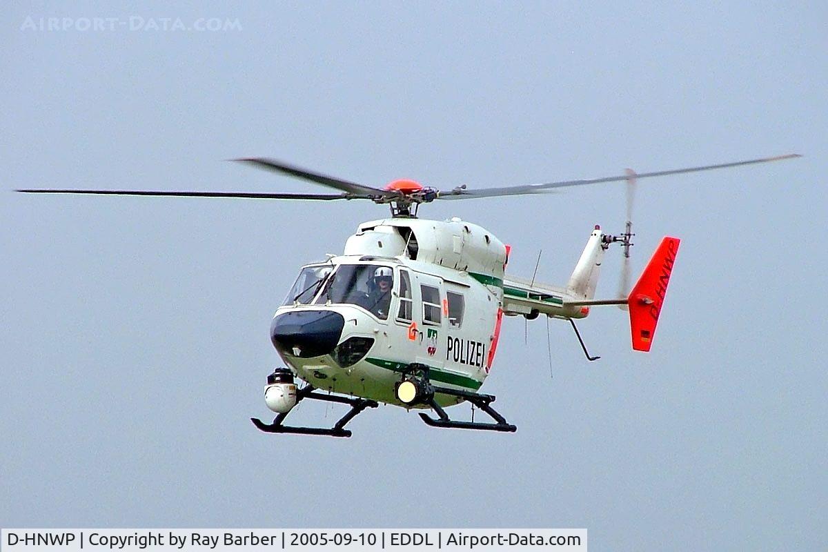 D-HNWP, Eurocopter-Kawasaki BK-117C-1 C/N 7553, MBB/Kawasaki BK-117C-1 [7553] (Polizei) Dusseldorf~D 10/09/2005