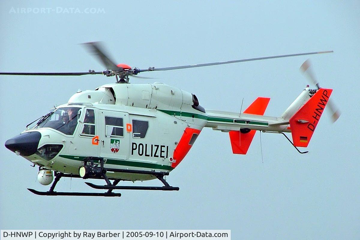 D-HNWP, Eurocopter-Kawasaki BK-117C-1 C/N 7553, MBB/Kawasaki BK-117C-1 [7553] (Polizei) Dusseldorf~D 10/09/2005