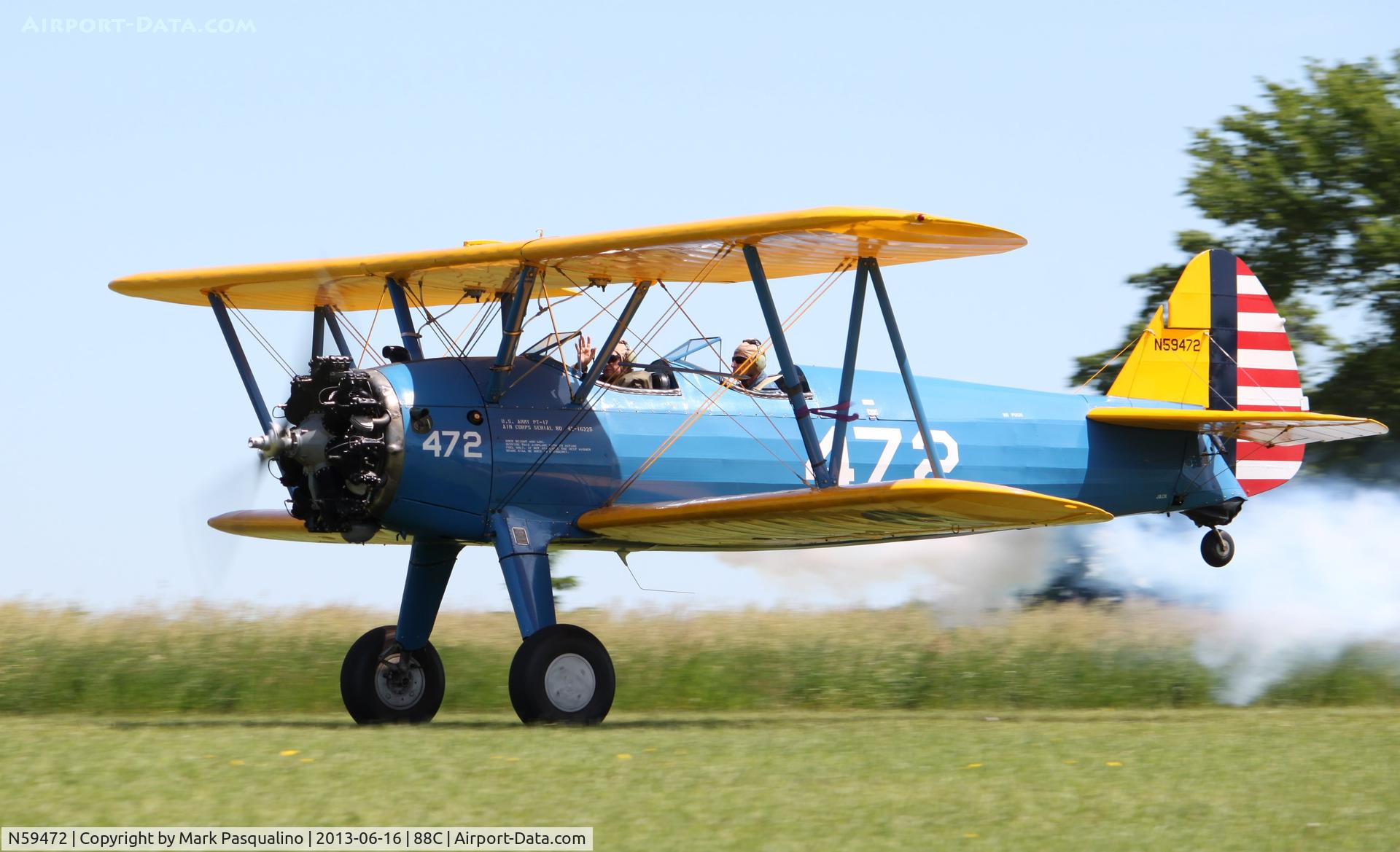 N59472, 1943 Boeing B75N1 C/N 75-4488, Stearman