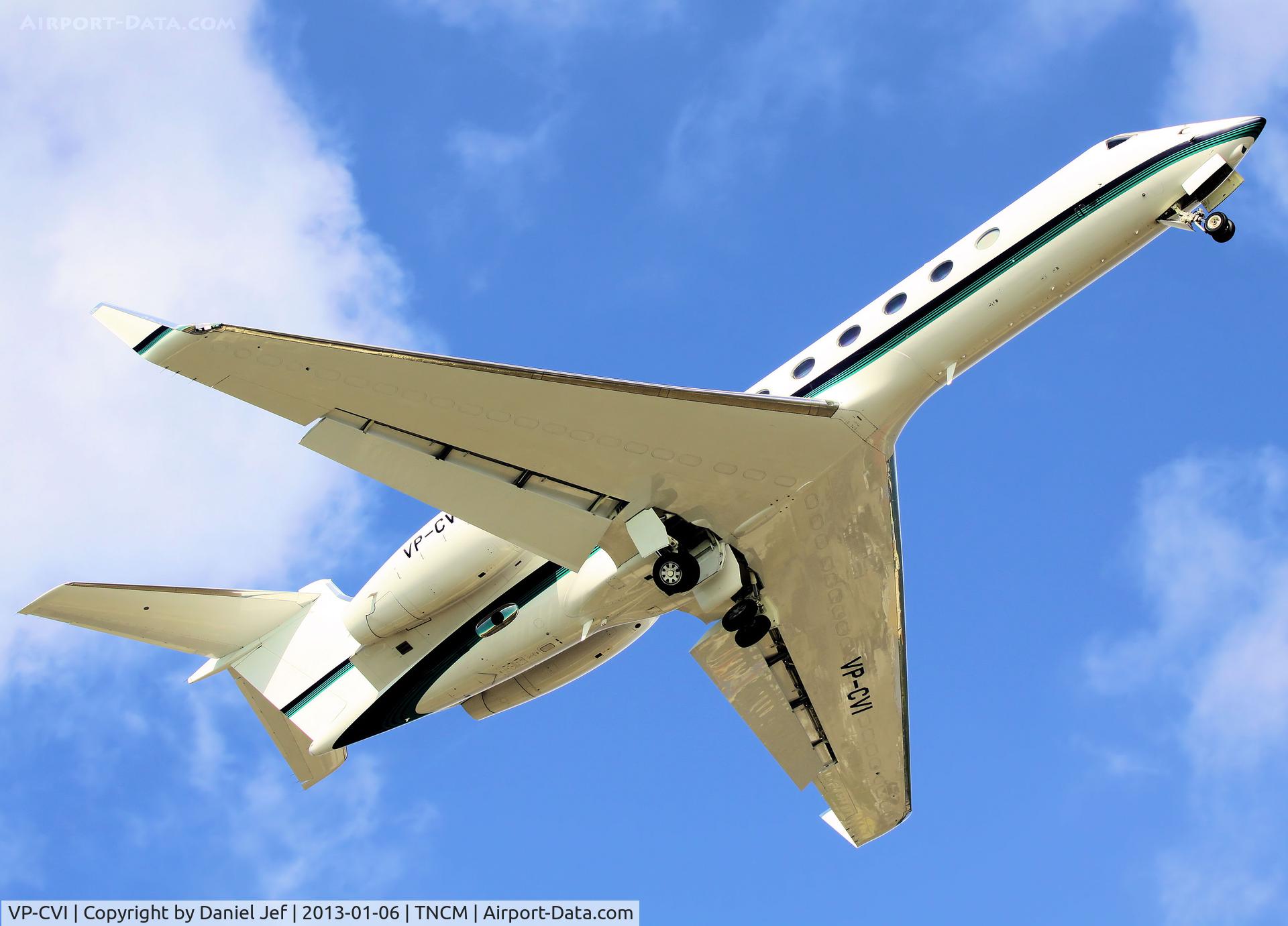 VP-CVI, 2005 Gulfstream Aerospace G-V (G550) C/N 5092, VP-CVI