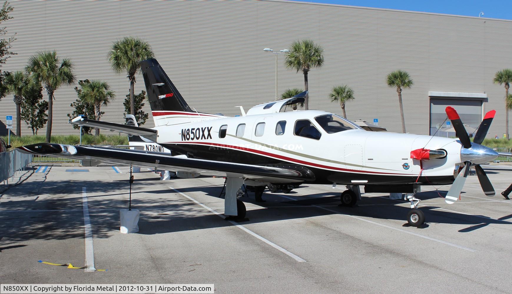 N850XX, 2012 Socata TBM-850 C/N 611, TBM 850 at NBAA Orange County Convention Center Orlando